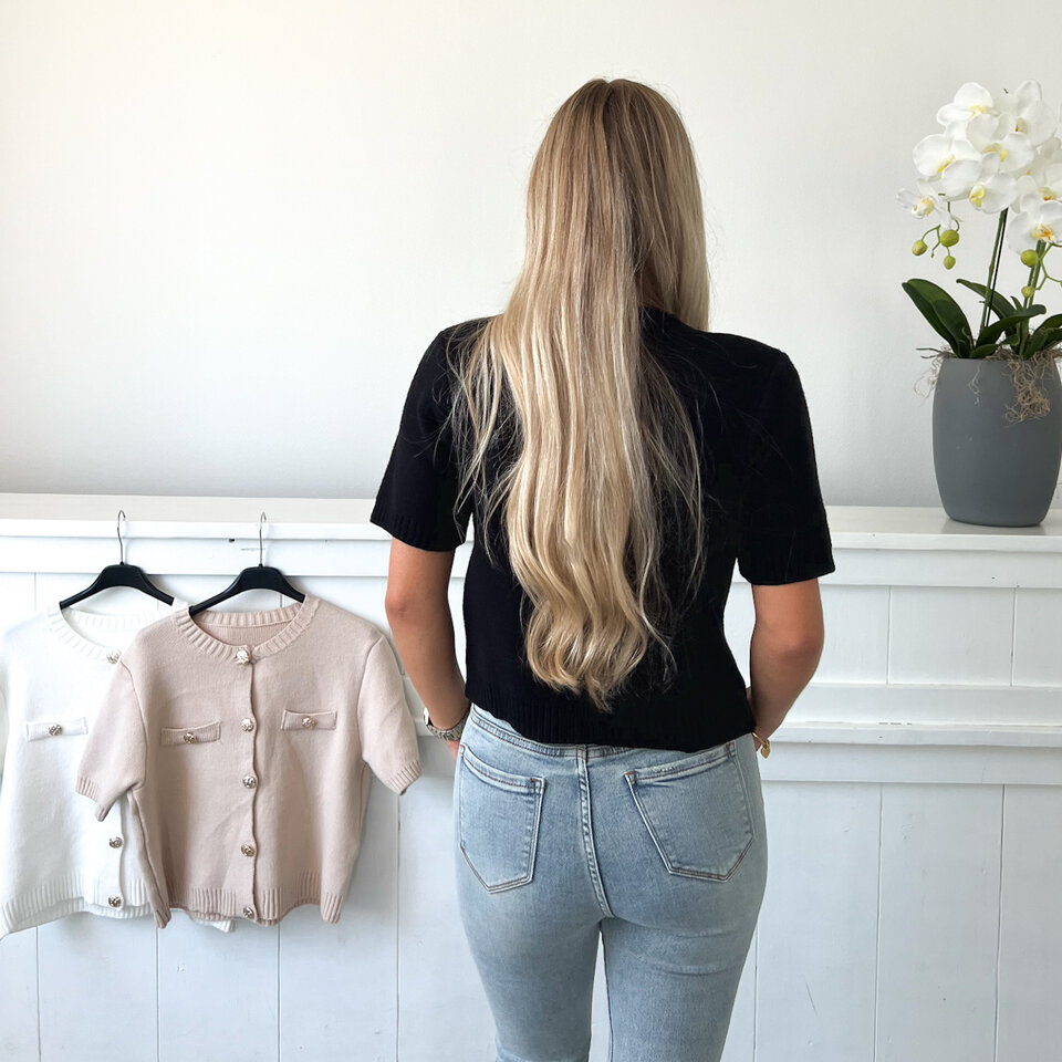 Angelique Top Zwart