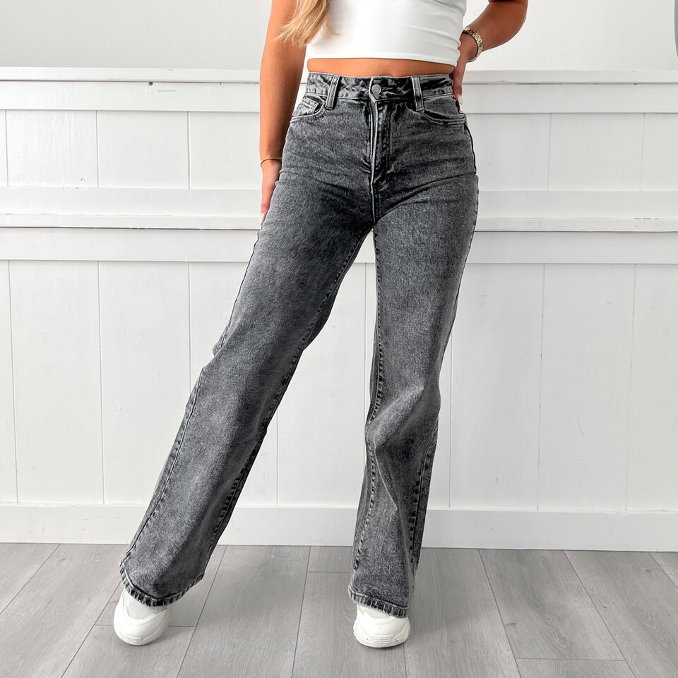 Jada Large Jeans Grijs