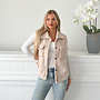 Teddy Gilet Beige