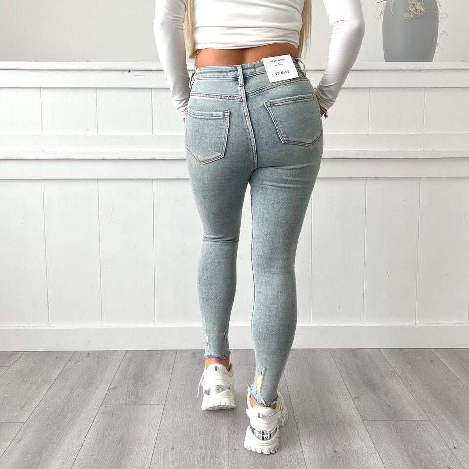 Sarah Skinny Jeans Blauw