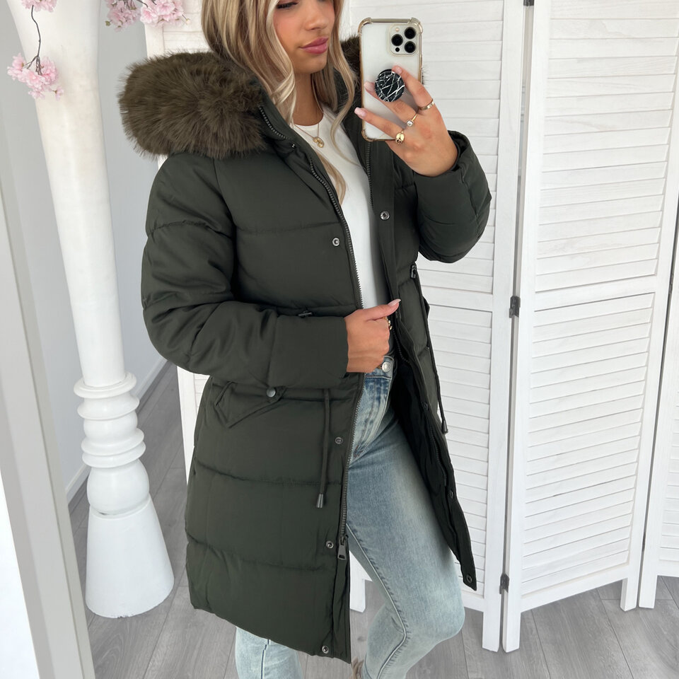 Nora Winterjas Groen