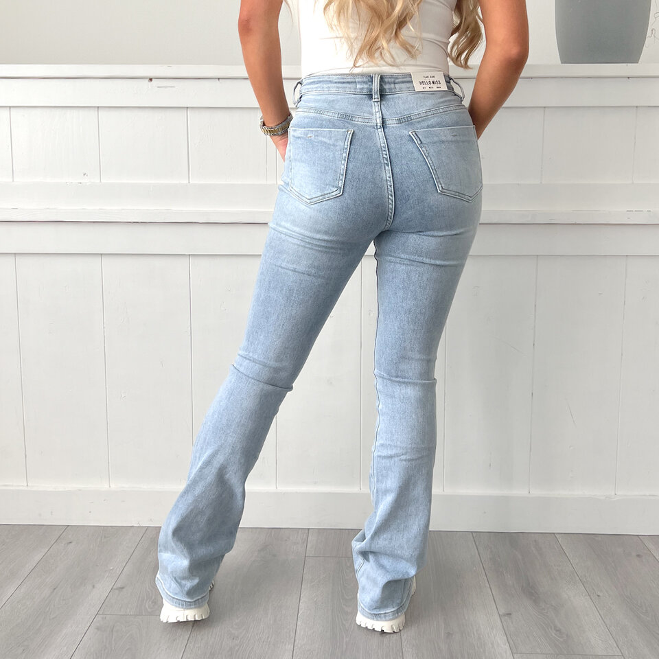 Jill Flared Jeans Blauw