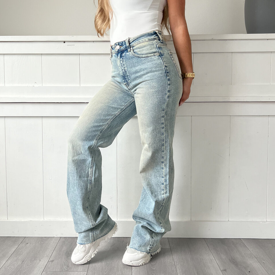 Fenna Queen Hearts Tall Jeans Blauw