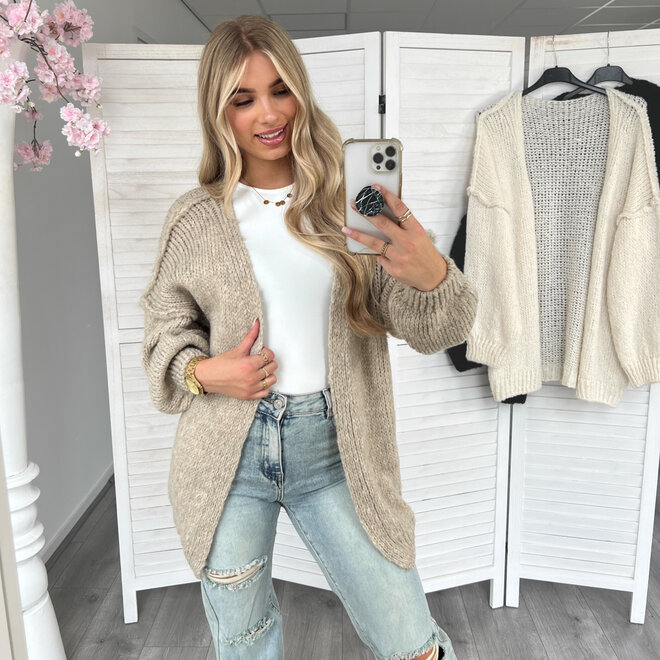 Stephanie Vest Taupe