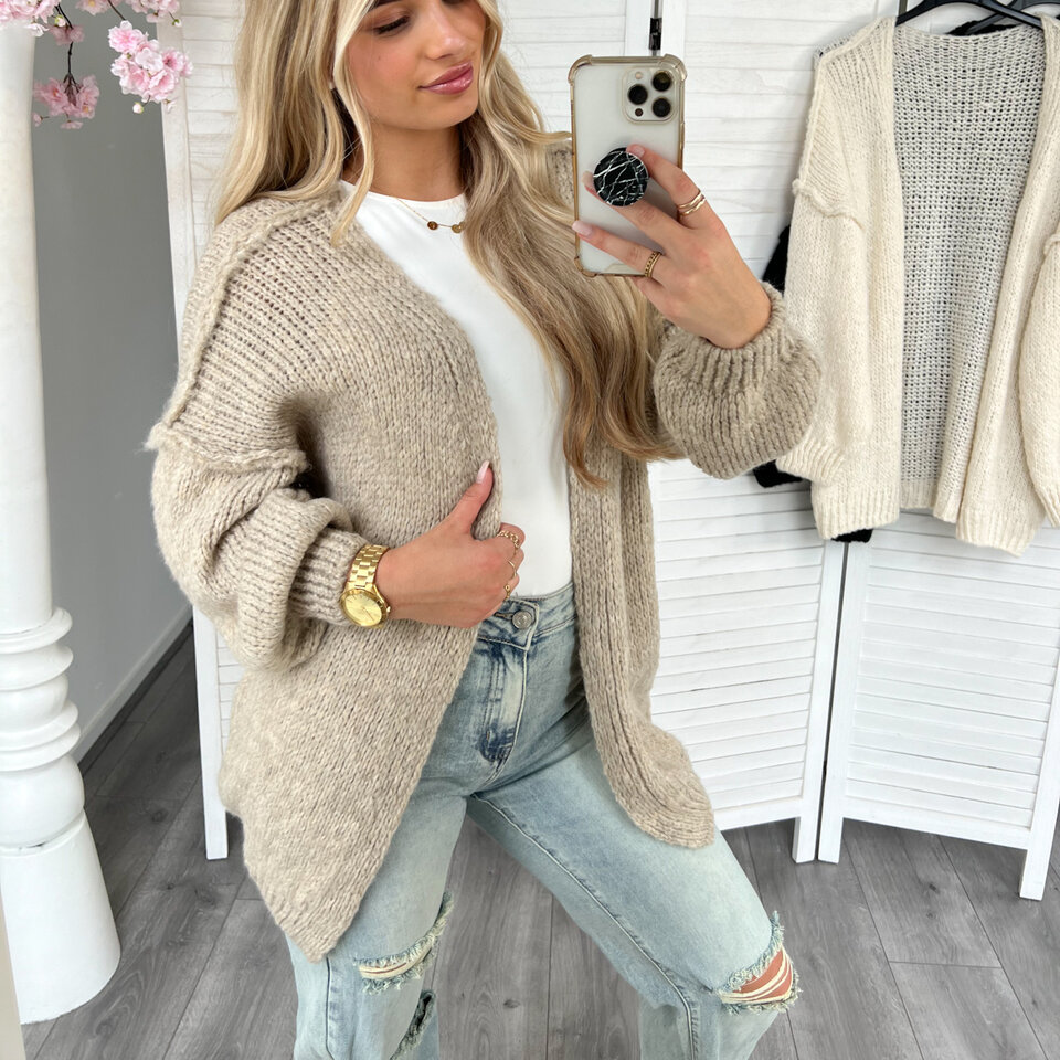 Stephanie Vest Taupe
