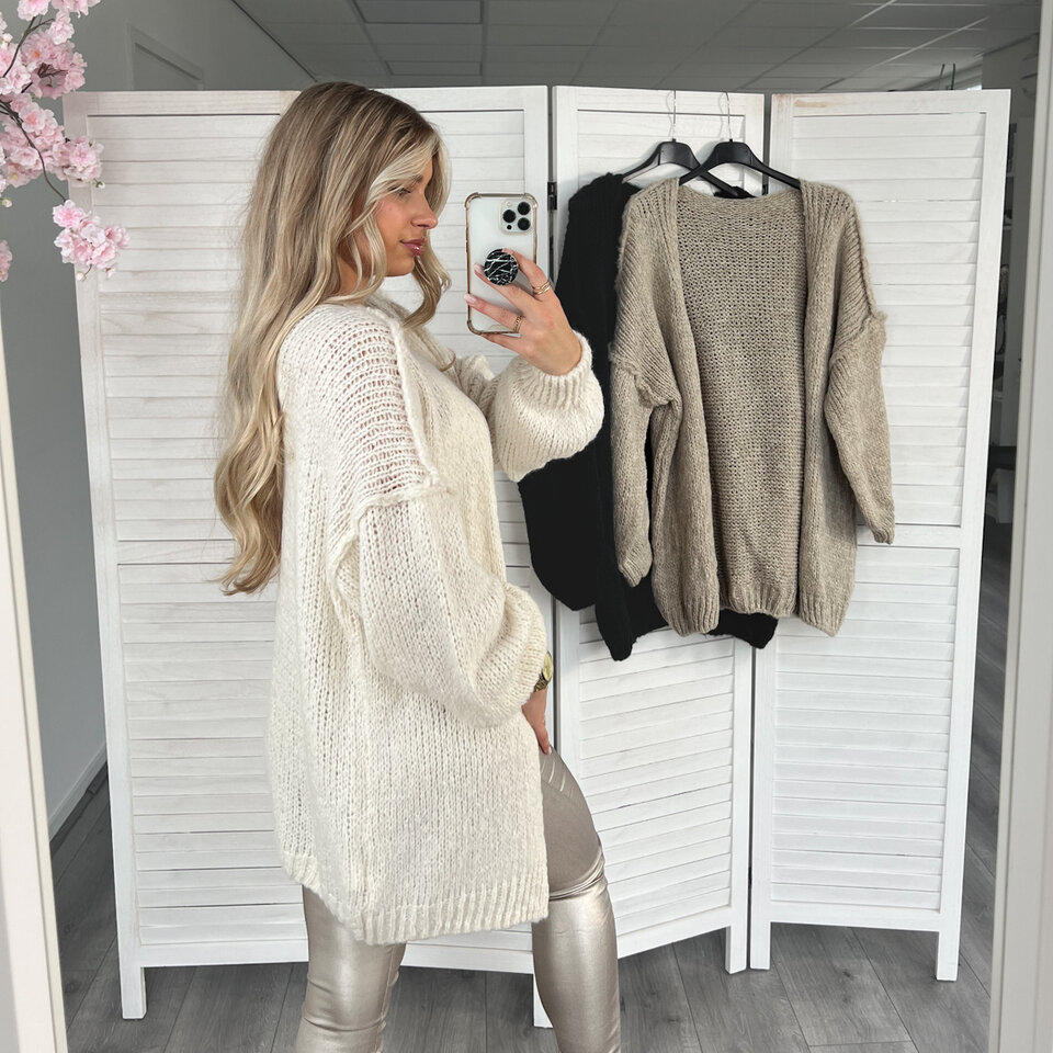 Stephanie Vest Beige