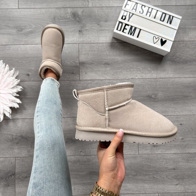 Winter Boots Beige