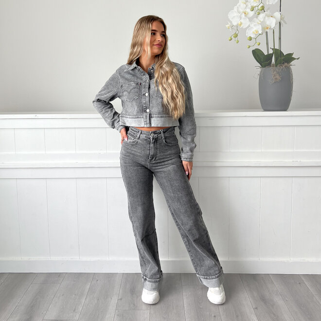 Carmen Jeans Grijs