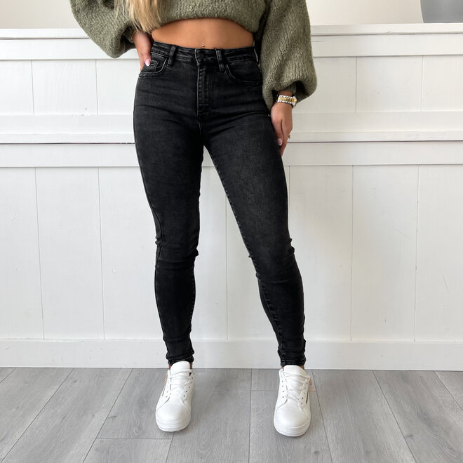 Molly Skinny Jeans Zwart