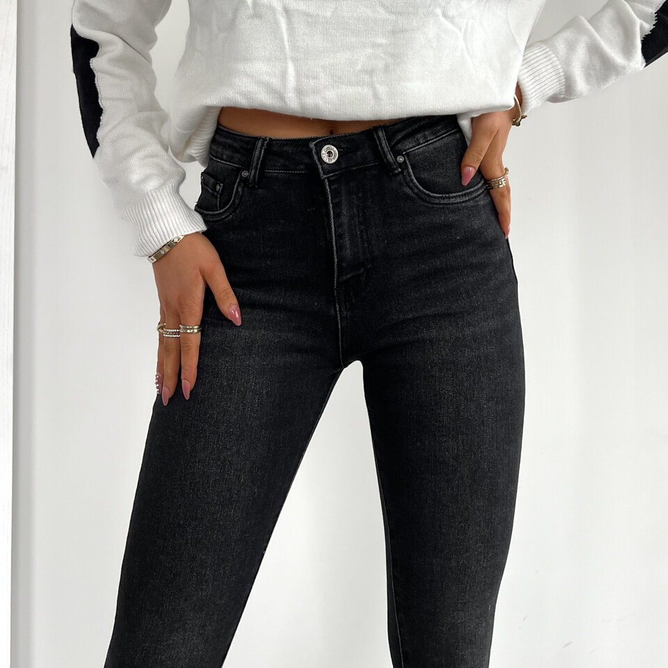 Roxy Jeans Zwart Grijs