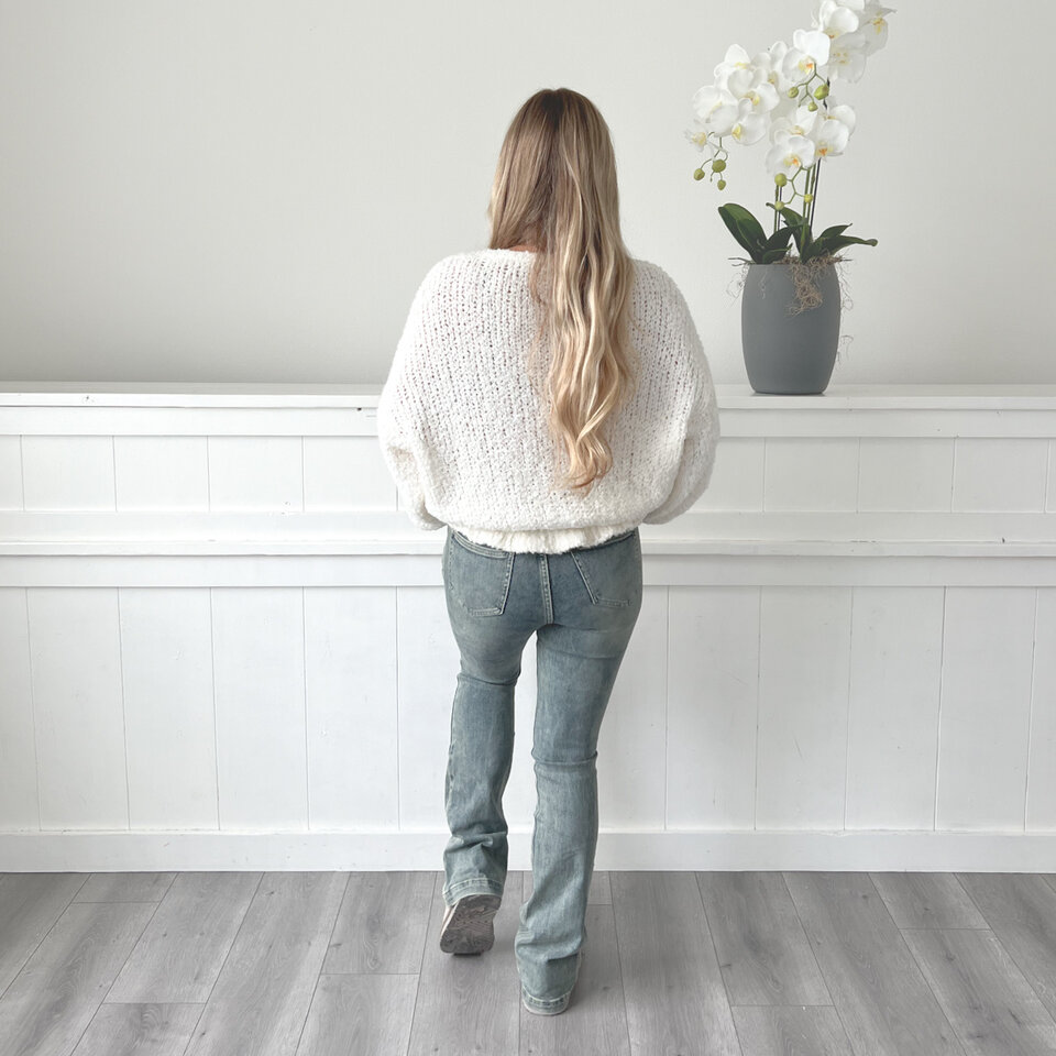 Chelsey Vestje Off White