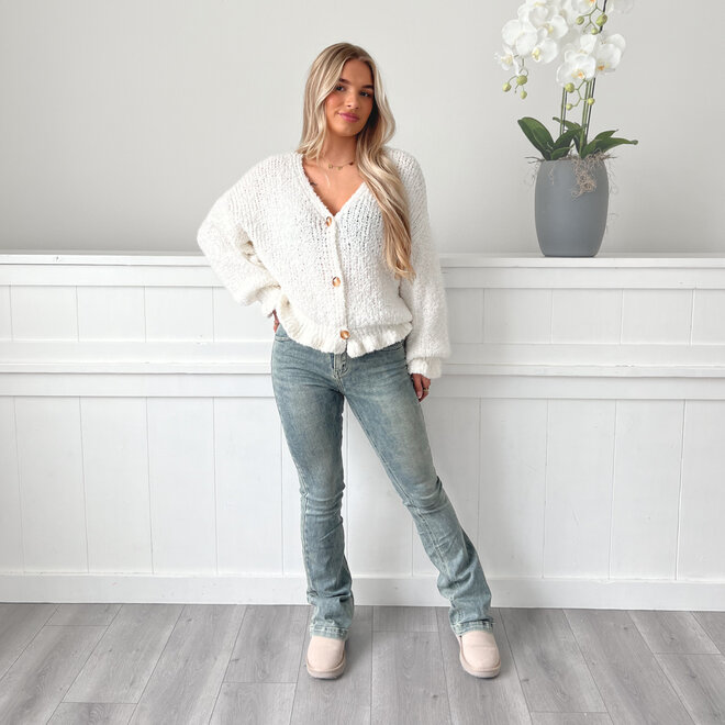 Chelsey Vestje Off White