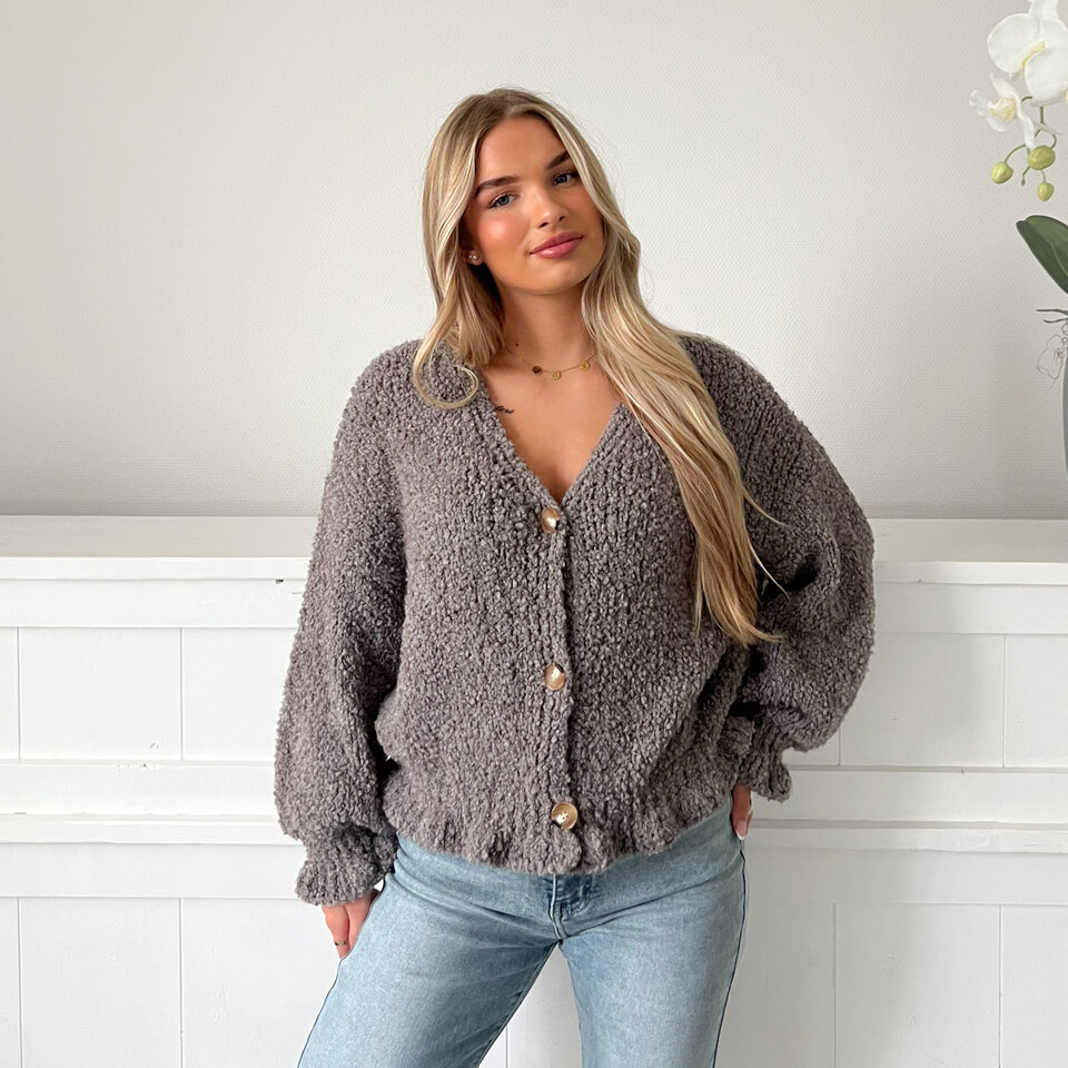 Chelsey Vestje Taupe