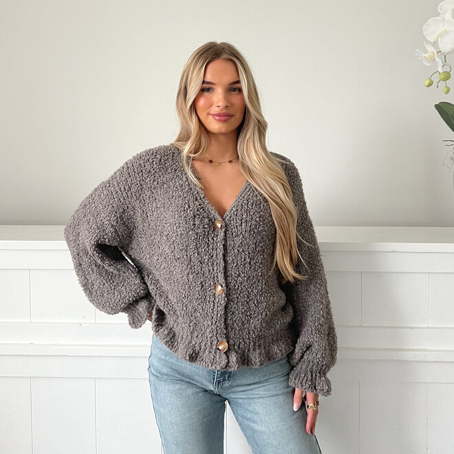 Chelsey Vestje Taupe
