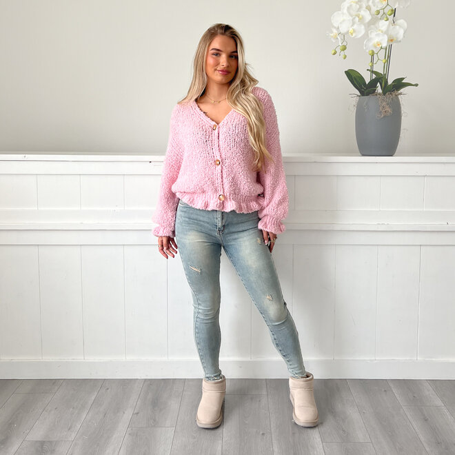 Chelsey Vestje Roze