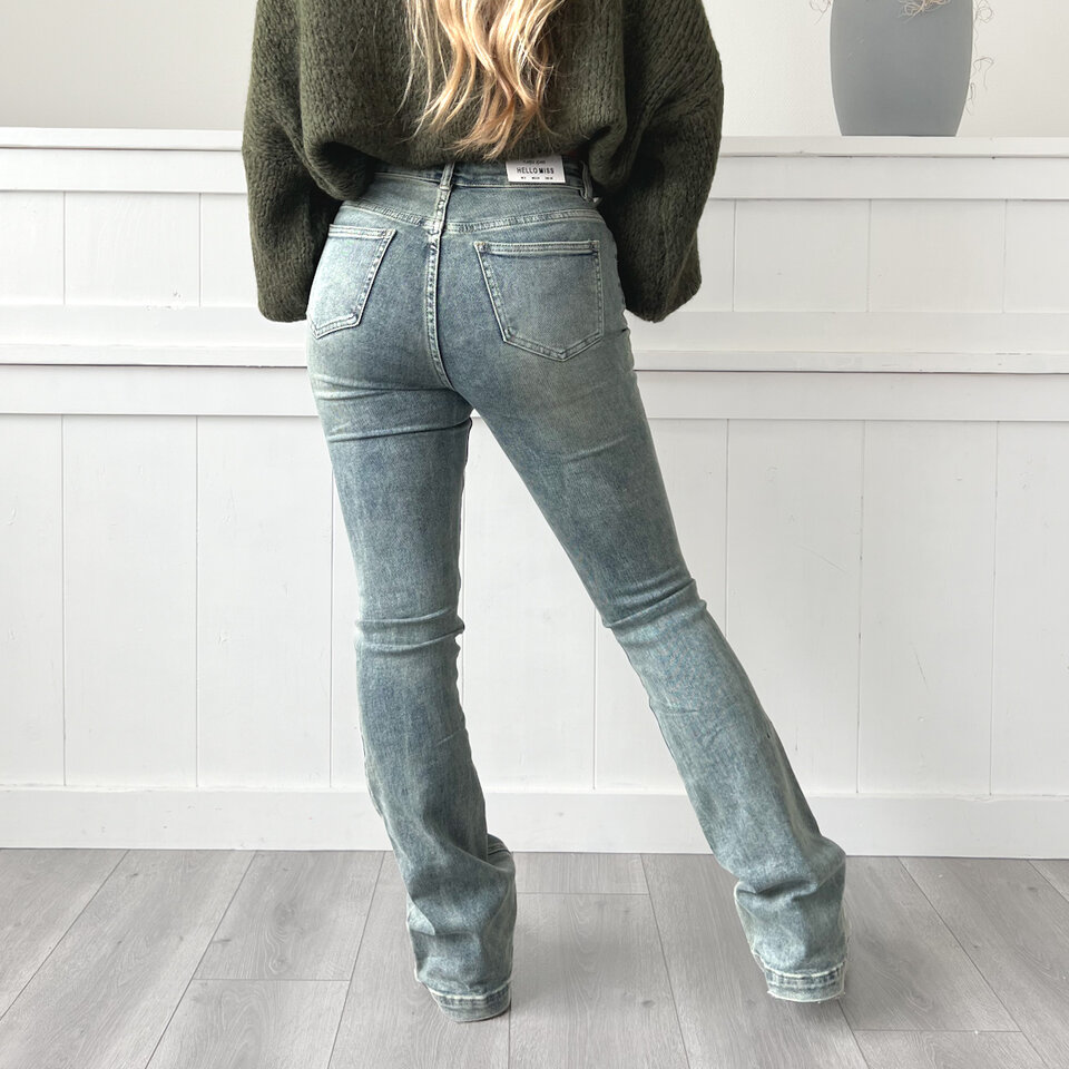 Milou Flared Jeans Blauw