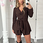 Nina Diamantjes Playsuit Bruin