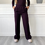 BY SWAN Pantalon Jog Aubergine