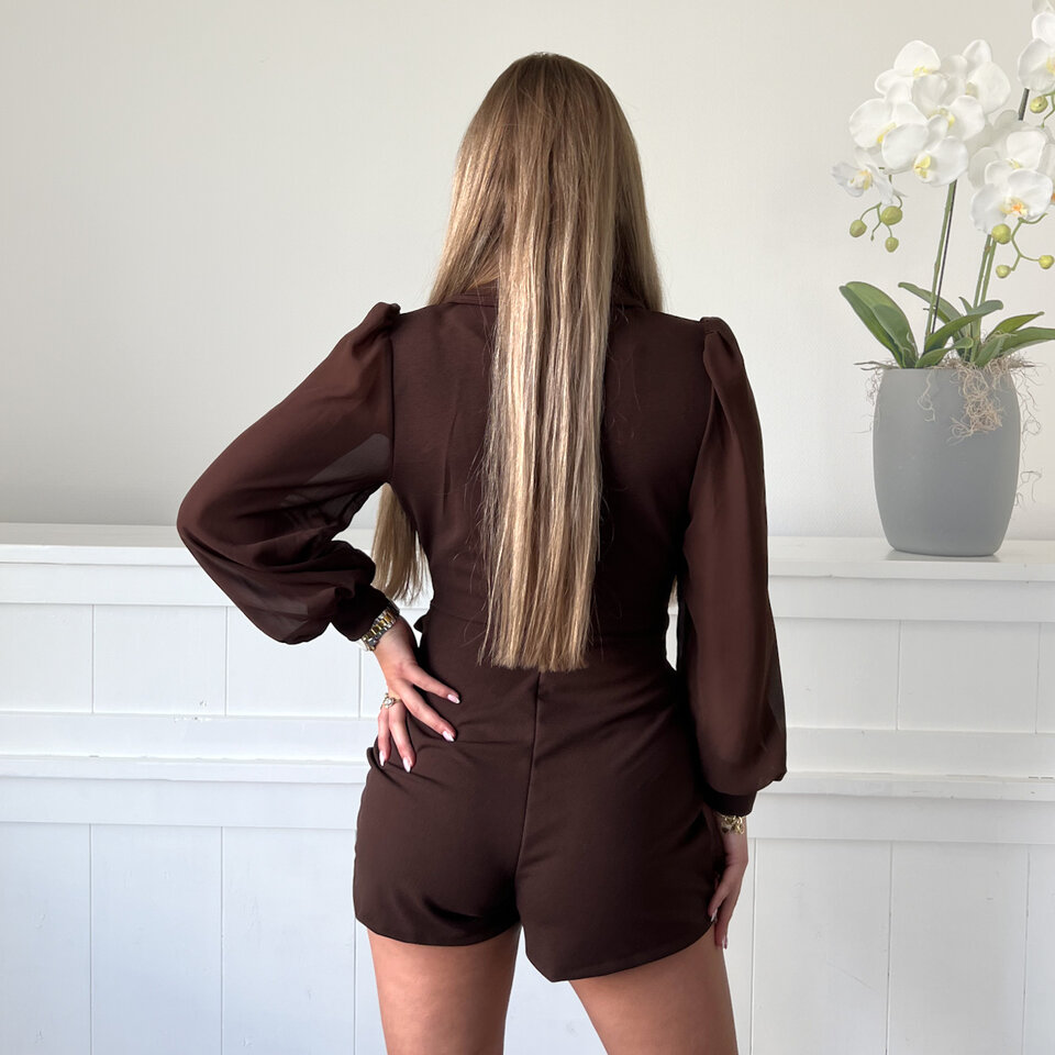 Samantha Playsuit Bruin