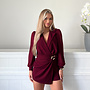 Samantha Playsuit Bordeaux
