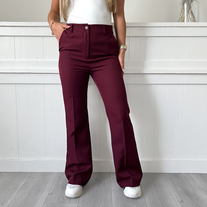 Liv Pantalon Bordeaux