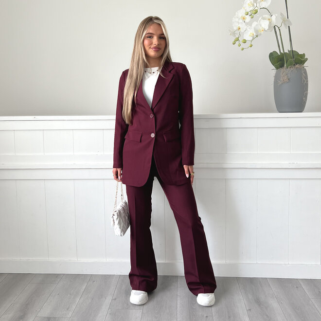 Liv Blazer Bordeaux