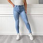 Cisca Skinny Jeans Blauw