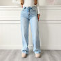Coco Wide Leg Jeans Blauw Tall