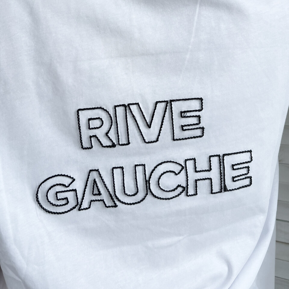 RIVE GAUCHE T-Shirt Wit