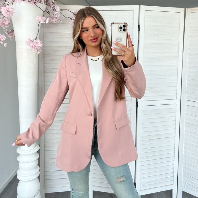 Amanda Blazer Roze