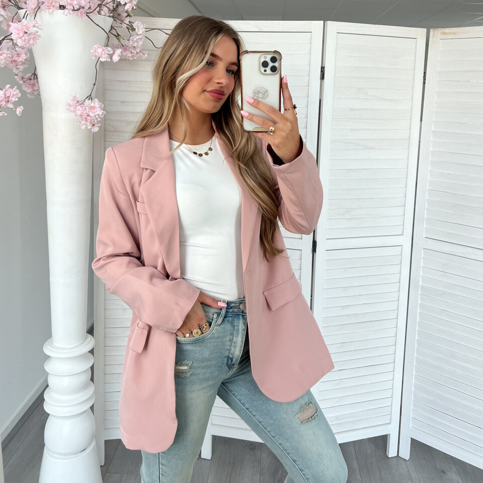 Amanda Blazer Roze