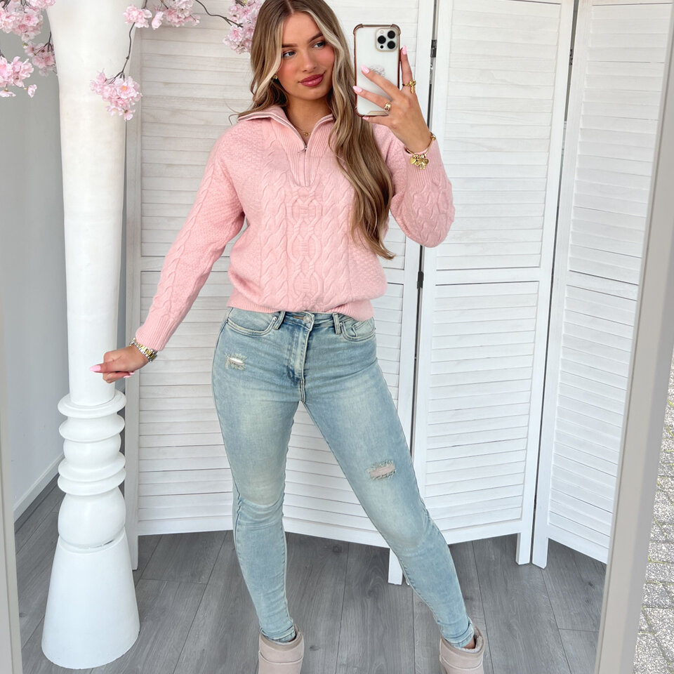 Charlotte Rits Trui Roze