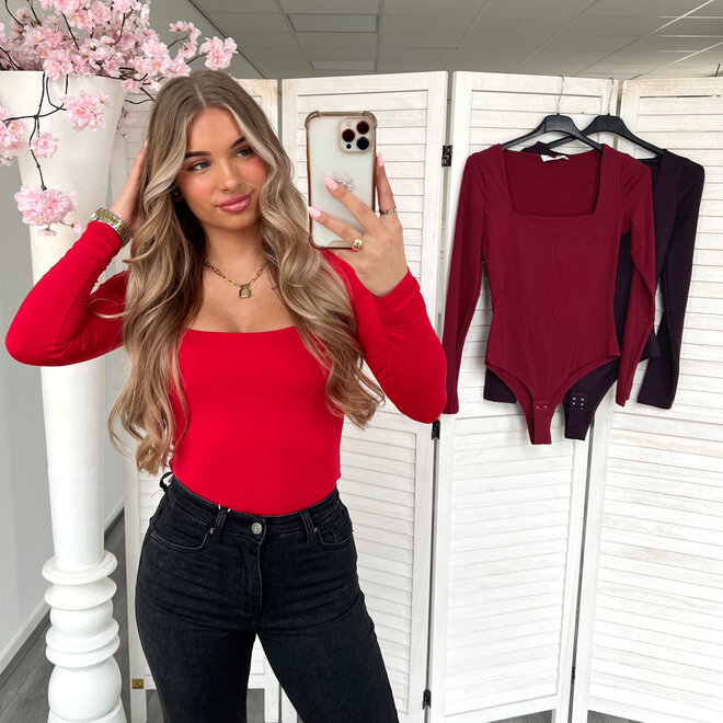 Yoni Travelstof Body Rood