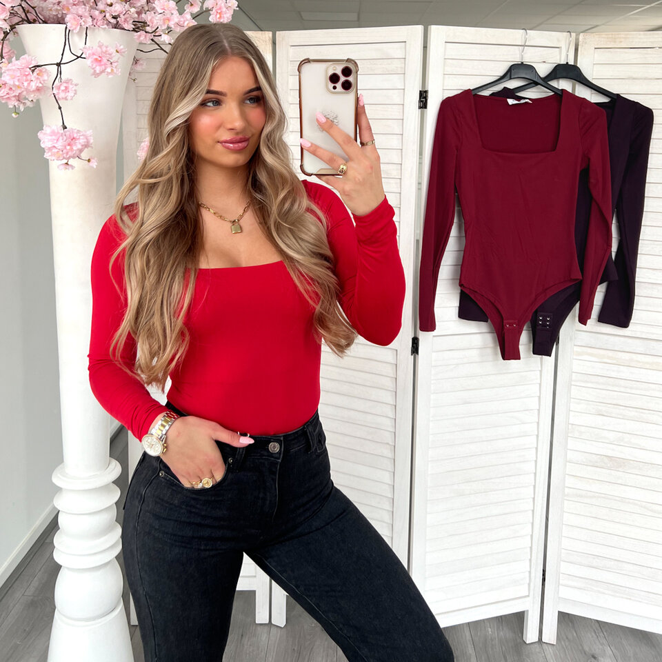 Yoni Travelstof Body Rood