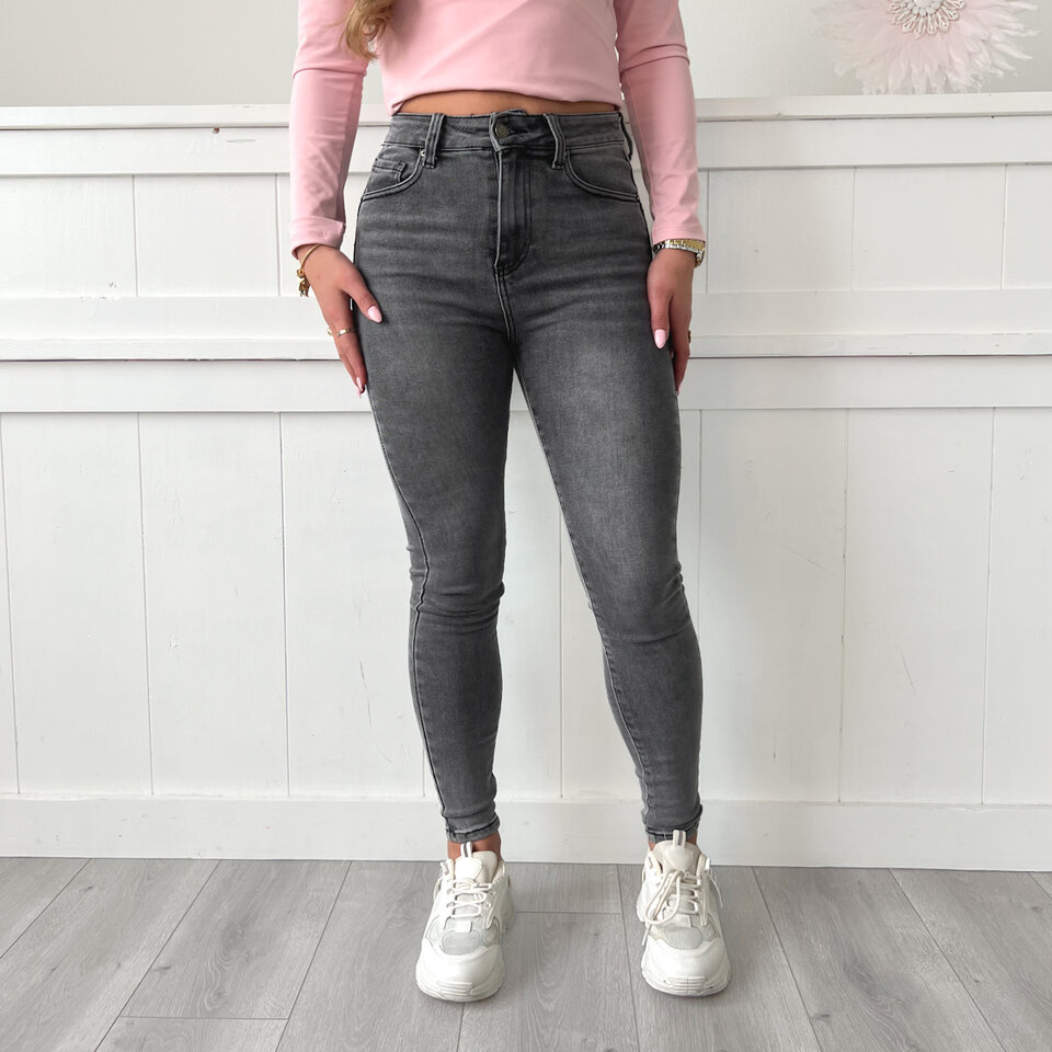 Lianne Skinny Jeans Grijs