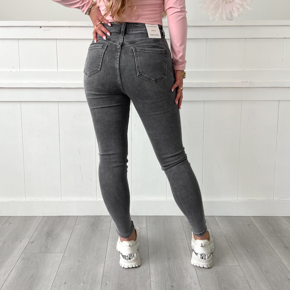 Lianne Skinny Jeans Grijs