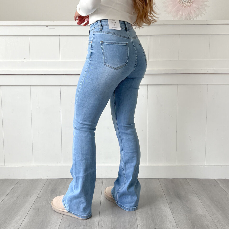 Manon Flared Jeans Blauw