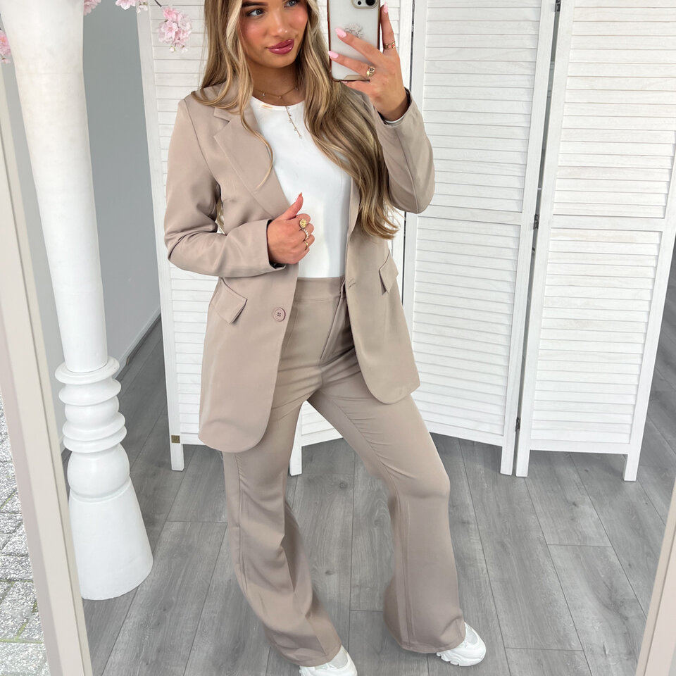 Liv Pantalon Taupe