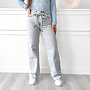 Jenny Wide Leg Jeans Grijs