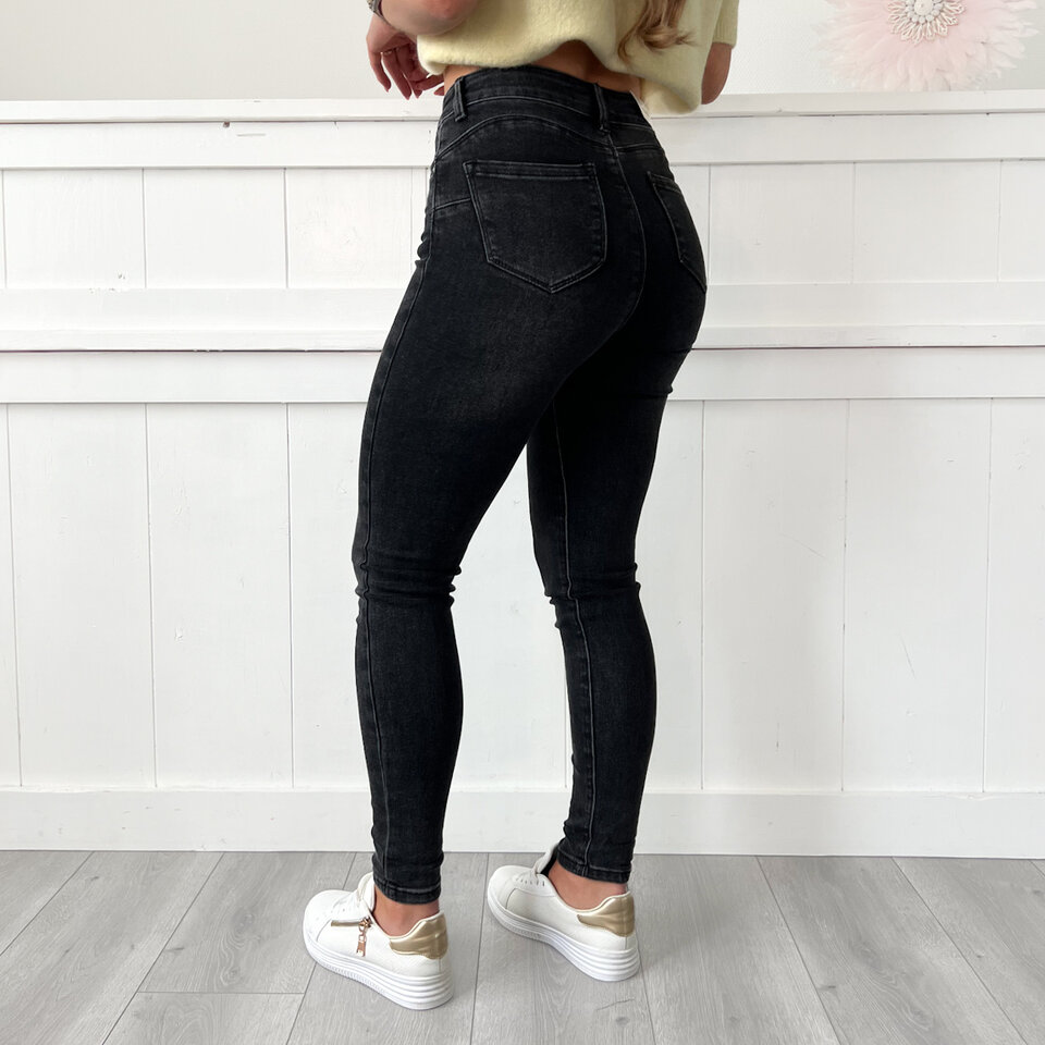 Larissa Skinny Jeans Zwart