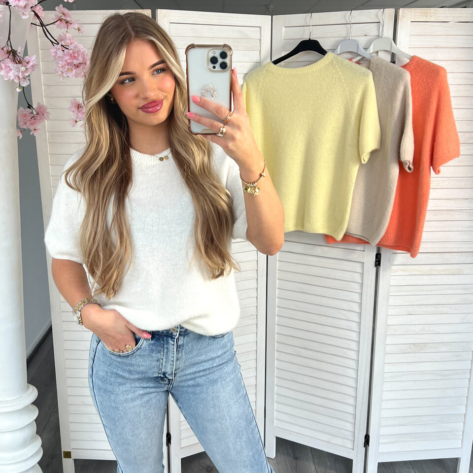 Jessie Top Off White