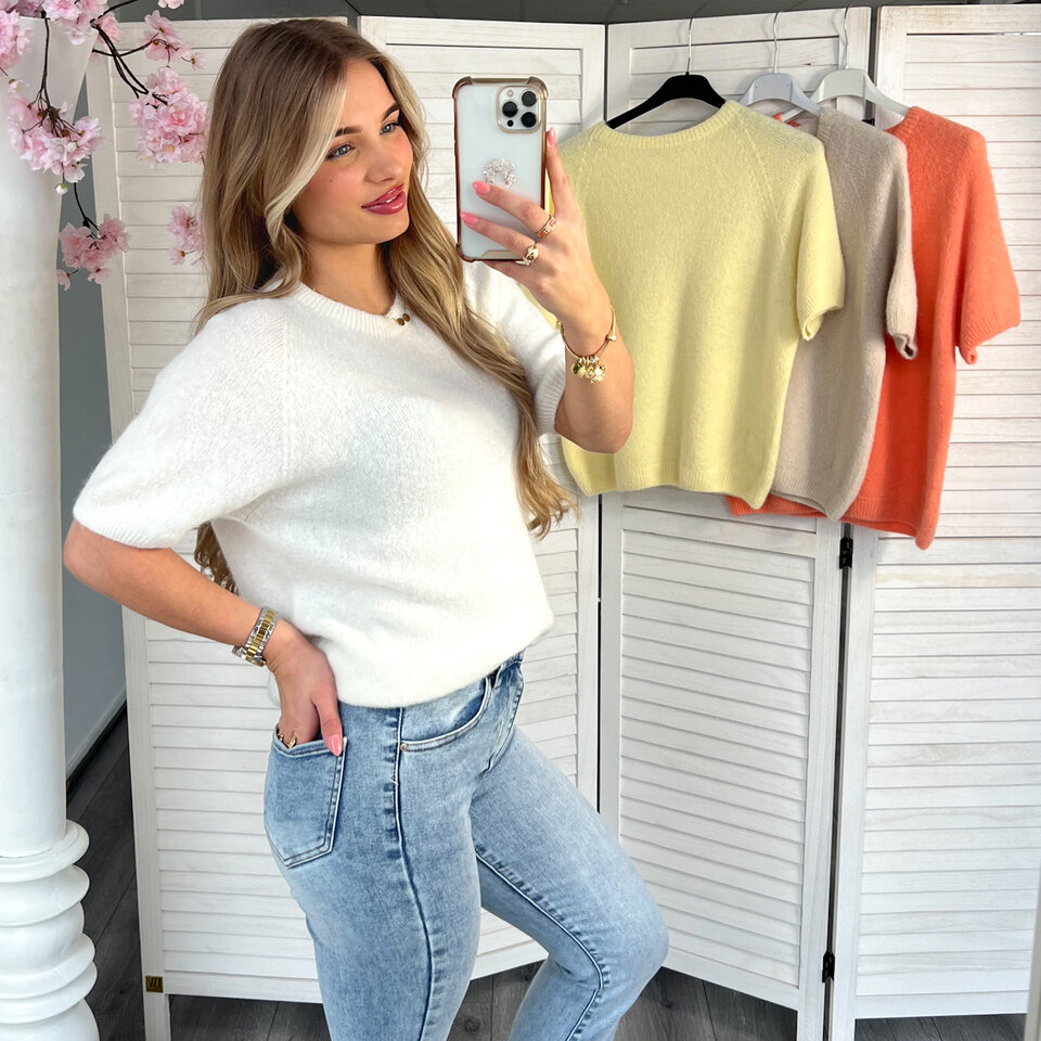 Jessie Top Off White