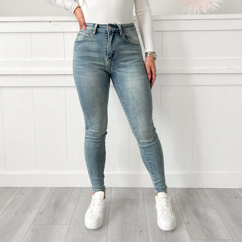 Miriam Skinny Jeans Blauw