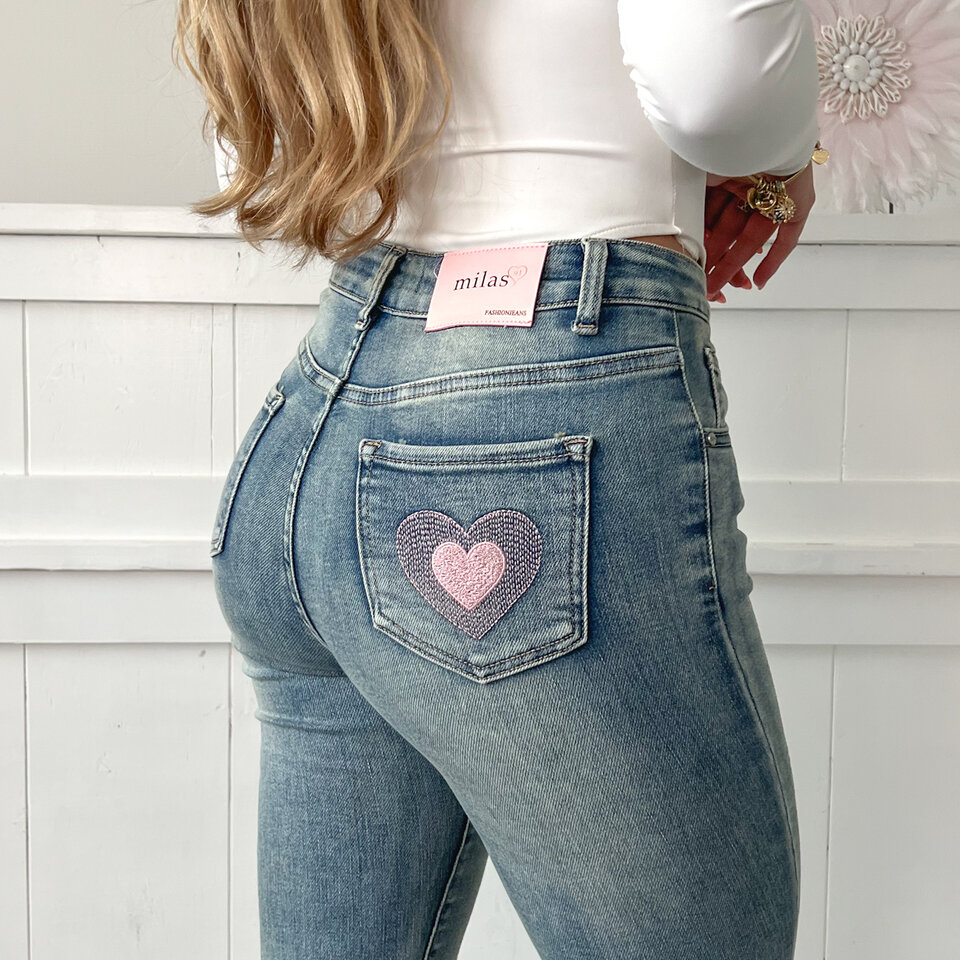 Miriam Skinny Jeans Blauw