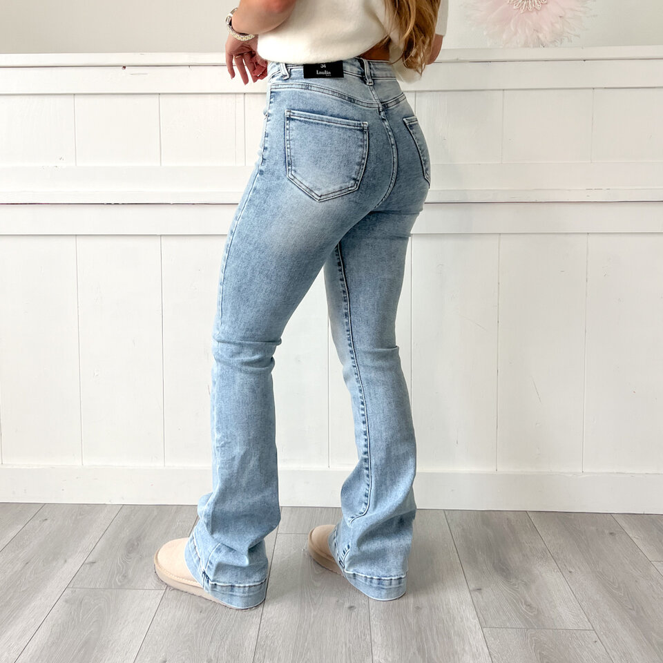Esmee Flared Jeans Blauw