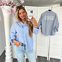 SOHO Strepen Blouse Blauw
