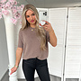 Jessie Top Taupe