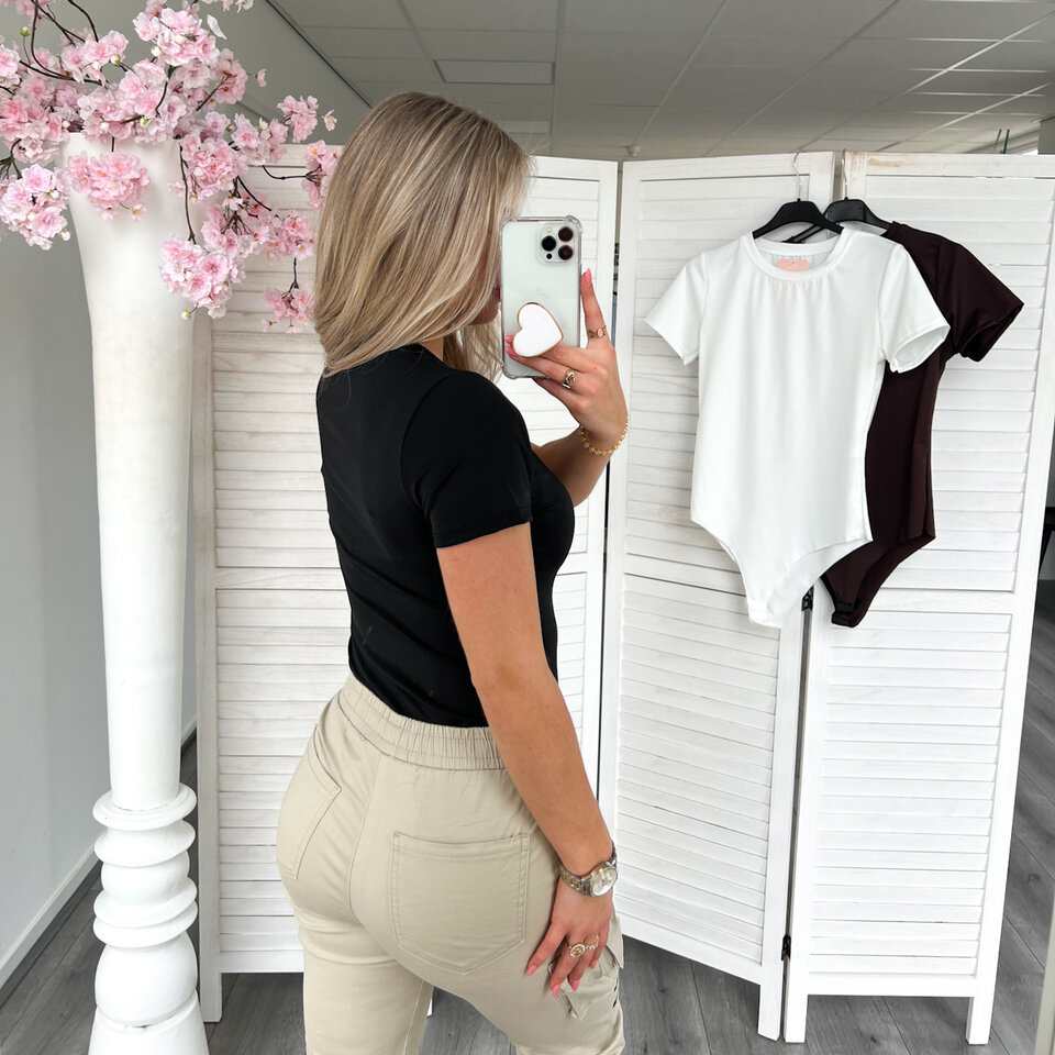 T-Shirt Body Zwart