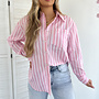Fleur Diamantjes Blouse Roze