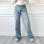 Holly Wide Leg Jeans Blauw TALL